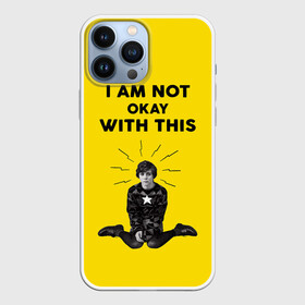 Чехол для iPhone 13 Pro Max с принтом МНЕ ЭТО НЕ НРАВИТСЯ в Тюмени,  |  | Тематика изображения на принте: i am | not | okay | this | witch | with | мне | не нравится | не нравиться | это