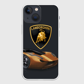 Чехол для iPhone 13 mini с принтом Lamborghini в Тюмени,  |  | bolide | car | italy | lamborghini | motorsport | power.prestige | автомобиль | автоспорт | болид | италия | ламборгини | мощь | престиж