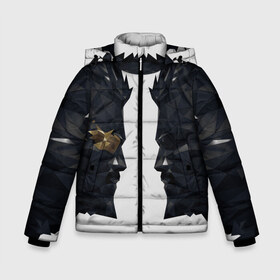Зимняя куртка для мальчиков 3D с принтом Deus Ex(спина) в Тюмени, ткань верха — 100% полиэстер; подклад — 100% полиэстер, утеплитель — 100% полиэстер | длина ниже бедра, удлиненная спинка, воротник стойка и отстегивающийся капюшон. Есть боковые карманы с листочкой на кнопках, утяжки по низу изделия и внутренний карман на молнии. 

Предусмотрены светоотражающий принт на спинке, радужный светоотражающий элемент на пуллере молнии и на резинке для утяжки | Тематика изображения на принте: adam jensen | cyberpunk | deus ex | eidos montreal | games | human revolution | low poly | mankind divided | square enix | адам дженсен | бог из | игры | киберпанк