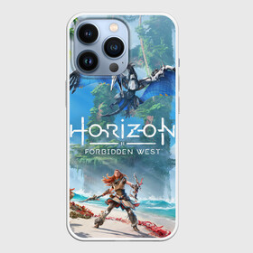 Чехол для iPhone 13 Pro с принтом Horizon Forbidden West в Тюмени,  |  | aloy | guerrilla games | horizon forbidden west | hunt | zero dawn | горизонт | запретный запад | игры | нулевой рассвет | охота | элой