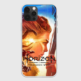 Чехол для iPhone 12 Pro Max с принтом Horizon Forbidden West в Тюмени, Силикон |  | aloy | guerrilla games | horizon forbidden west | hunt | zero dawn | горизонт | запретный запад | игры | нулевой рассвет | охота | элой