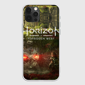 Чехол для iPhone 12 Pro Max с принтом Horizon Forbidden West в Тюмени, Силикон |  | aloy | guerrilla games | horizon forbidden west | hunt | zero dawn | горизонт | запретный запад | игры | нулевой рассвет | охота | элой