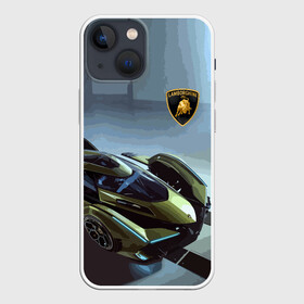 Чехол для iPhone 13 mini с принтом Lamborghini в Тюмени,  |  | bolide | car | italy | lamborghini | motorsport | power.prestige | автомобиль | автоспорт | болид | италия | ламборгини | мощь | престиж