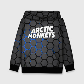 Детская толстовка 3D с принтом ARCTIC MONKEYS в Тюмени, 100% полиэстер | двухслойный капюшон со шнурком для регулировки, мягкие манжеты на рукавах и по низу толстовки, спереди карман-кенгуру с мягким внутренним слоем | alex turner | arctic monkeys | rock | алекс тернер | арктик манкис | рок