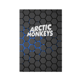 Обложка для паспорта матовая кожа с принтом ARCTIC MONKEYS в Тюмени, натуральная матовая кожа | размер 19,3 х 13,7 см; прозрачные пластиковые крепления | Тематика изображения на принте: alex turner | arctic monkeys | rock | алекс тернер | арктик манкис | рок