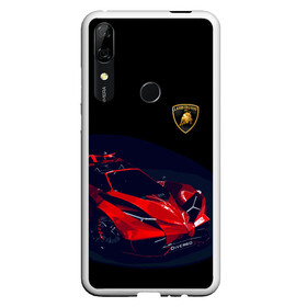 Чехол для Honor P Smart Z с принтом Lamborghini Diverso в Тюмени, Силикон | Область печати: задняя сторона чехла, без боковых панелей | bolide | car | italy | lamborghini | motorsport | power.prestige | автомобиль | автоспорт | болид | италия | ламборгини | мощь | престиж