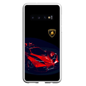 Чехол для Samsung Galaxy S10 с принтом Lamborghini Diverso в Тюмени, Силикон | Область печати: задняя сторона чехла, без боковых панелей | Тематика изображения на принте: bolide | car | italy | lamborghini | motorsport | power.prestige | автомобиль | автоспорт | болид | италия | ламборгини | мощь | престиж