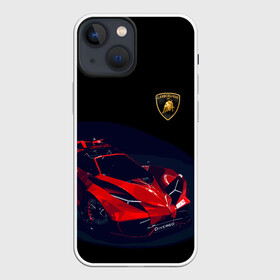 Чехол для iPhone 13 mini с принтом Lamborghini Diverso в Тюмени,  |  | bolide | car | italy | lamborghini | motorsport | power.prestige | автомобиль | автоспорт | болид | италия | ламборгини | мощь | престиж