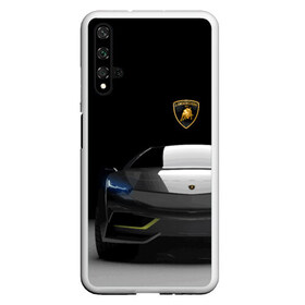 Чехол для Honor 20 с принтом Lamborghini URUS в Тюмени, Силикон | Область печати: задняя сторона чехла, без боковых панелей | bolide | car | italy | lamborghini | motorsport | power.prestige | автомобиль | автоспорт | болид | италия | ламборгини | мощь | престиж