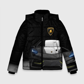 Зимняя куртка для мальчиков 3D с принтом Lamborghini URUS в Тюмени, ткань верха — 100% полиэстер; подклад — 100% полиэстер, утеплитель — 100% полиэстер | длина ниже бедра, удлиненная спинка, воротник стойка и отстегивающийся капюшон. Есть боковые карманы с листочкой на кнопках, утяжки по низу изделия и внутренний карман на молнии. 

Предусмотрены светоотражающий принт на спинке, радужный светоотражающий элемент на пуллере молнии и на резинке для утяжки | bolide | car | italy | lamborghini | motorsport | power.prestige | автомобиль | автоспорт | болид | италия | ламборгини | мощь | престиж