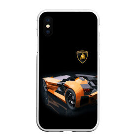 Чехол для iPhone XS Max матовый с принтом Lamborghini в Тюмени, Силикон | Область печати: задняя сторона чехла, без боковых панелей | bolide | car | italy | lamborghini | motorsport | power.prestige | автомобиль | автоспорт | болид | италия | ламборгини | мощь | престиж