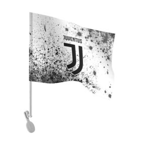 Флаг для автомобиля с принтом JUVENTUS / ЮВЕНТУС в Тюмени, 100% полиэстер | Размер: 30*21 см | ball | club | dtynec | foot | football | italy | juventus | logo | ronaldo | sport | team | дибала | италия | клуб | лого | логотип | логотипы | огмутегы | роналдо | сборная | символ | символы | спорт | форма | футбол | футболист | футболисту | 