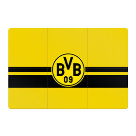 Магнитный плакат 3Х2 с принтом BORUSSIA DORTMUND в Тюмени, Полимерный материал с магнитным слоем | 6 деталей размером 9*9 см | borussia | bundesliga | football | germani | sport | бундеслига | германия | желтый | логотип | спорт | футбол