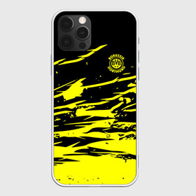 Чехол для iPhone 12 Pro с принтом FC Borussia в Тюмени, силикон | область печати: задняя сторона чехла, без боковых панелей | football | germany | sancho dortmund | soccer | бавария | боруссия | дортмунд | лига чемпионов | псж | футбол | холанд | эрлинг холанд