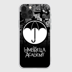 Чехол для iPhone 12 Pro Max с принтом Академия Амбрелла в Тюмени, Силикон |  | the umbrella academy | umbrella | академия амбрелла | амбрелла | герб | зонтик | комиксы