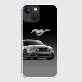 Чехол для iPhone 13 mini с принтом Mustang в Тюмени,  |  | car | hoofs | horse | mane | motorsport | mustang | power | prestige | tail | usa | автомобиль | автоспорт | грива | конь | копыта | лошадь | мощь | мустанг | престиж | сша | хвост