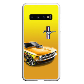 Чехол для Samsung Galaxy S10 с принтом Mustang в Тюмени, Силикон | Область печати: задняя сторона чехла, без боковых панелей | Тематика изображения на принте: car | hoofs | horse | mane | motorsport | mustang | power | prestige | tail | usa | автомобиль | автоспорт | грива | конь | копыта | лошадь | мощь | мустанг | престиж | сша | хвост