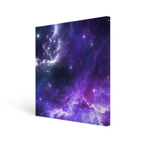 Холст квадратный с принтом Космическое небо в Тюмени, 100% ПВХ |  | Тематика изображения на принте: арт | белый | бирюзовый | звёзды | космос | облако | розовый | синий | сияние | тёмный | туманность | фиолетовый | яркие цвета