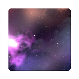 Магнит виниловый Квадрат с принтом Космические туманности в Тюмени, полимерный материал с магнитным слоем | размер 9*9 см, закругленные углы | арт | звёзды | космос | красный | облако | оранжевый | розовый | синий | сияние | темный | туманность | фиолетовый | черный | яркие цвета