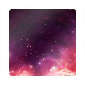 Магнит виниловый Квадрат с принтом Космическая вспышка в Тюмени, полимерный материал с магнитным слоем | размер 9*9 см, закругленные углы | арт | желтый | звёзды | космос | красный | облако | розовый | сияние | фиолетовый | яркие цвета