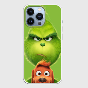 Чехол для iPhone 13 Pro с принтом Гринч в Тюмени,  |  | grinch | гринч | монстр | персонаж | собачка | чудище