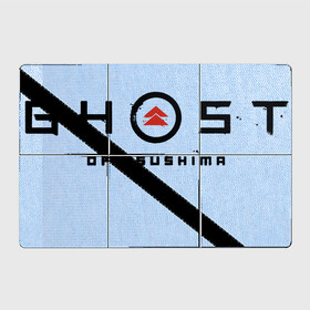 Магнитный плакат 3Х2 с принтом Призрак Цусимы в Тюмени, Полимерный материал с магнитным слоем | 6 деталей размером 9*9 см | ghost | ghost of tsushima | tsushima | призак цусимы | призрак | цусима