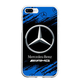 Чехол для iPhone 7Plus/8 Plus матовый с принтом MERCEDES МЕРСЕДЕС в Тюмени, Силикон | Область печати: задняя сторона чехла, без боковых панелей | amg | auto | bens | benz | logo | merc | mercedes | mercedes benz | mersedes | moto | star | vthctltc | авто | амг | бенц | звезда | класс | лого | логотип | мерин | мерс | мерседес | мерседес бенц | мото | символ | символы | ьуксувуы