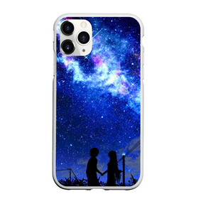 Чехол для iPhone 11 Pro матовый с принтом Ночное Небо в Тюмени, Силикон |  | blue | sky | башни | звездное небо | звезды | космическое | красота | небо | ночь | синий