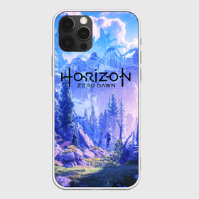 Чехол для iPhone 12 Pro с принтом Horizon Zero Dawn в Тюмени, силикон | область печати: задняя сторона чехла, без боковых панелей | aloy | antasy girl | art | artwork | digital art | fantasy | horizon | horizon: zero dawn | landscape | tallneck | warrior fantasy | weapon | zero dawn