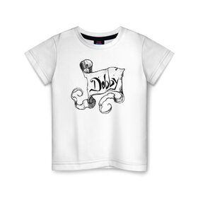 Детская футболка хлопок с принтом Dobby в Тюмени, 100% хлопок | круглый вырез горловины, полуприлегающий силуэт, длина до линии бедер | dobby | harry potter | vdosadir | гарри поттер | джоан роулинг | добби