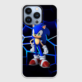 Чехол для iPhone 13 Pro с принтом Sonic в Тюмени,  |  | boom | cartoon | game | neon | playstation | sonic | броня | бум | герой | детские | дракон | еж | ежик | животные | звери | игра | лесные | малыш | молнии | мультфильм | мультяшный | неоновый | приключения | сияние | соник