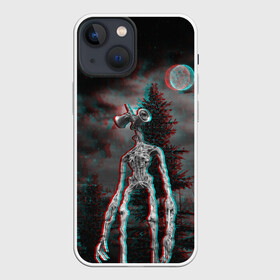 Чехол для iPhone 13 mini с принтом Siren Head Horror в Тюмени,  |  | glitch | glitch siren head | rgb | siren head | sirena | глитч | глич | ретро | сирейноголовый | сирена | сиреноголовый