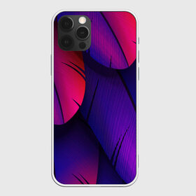 Чехол для iPhone 12 Pro Max с принтом Tropics в Тюмени, Силикон |  | purple | абстрактный | абстракция | геометрический рисунок | геометрия | индиго | корея | кружево | листья | лого | неон | неоновая | неоновое | неоновые листья | неоновый | пальмы | рисунок | текстура