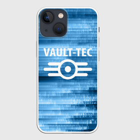 Чехол для iPhone 13 mini с принтом VAULT TEC в Тюмени,  |  | bethesda | bethesda game studios | fallout | fallout 4 | game | vault   tec | vault boy | игры | постапокалипсис | убежище 101