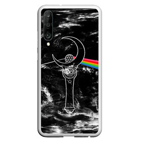 Чехол для Honor P30 с принтом Dark Side of the Moon Stick в Тюмени, Силикон | Область печати: задняя сторона чехла, без боковых панелей | anime | japan | manga | pink floyd | sailor moon | аниме | девочка | девушка | луна | лунная призма | манга | сейлор мун | сэйлор мун | япония