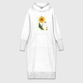 Платье удлиненное хлопок с принтом Blossom Flower в Тюмени,  |  | flowers | букет | природа | растения | ретро | цветок | цветы