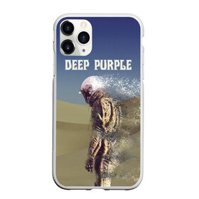 Чехол для iPhone 11 Pro Max матовый с принтом Deep Purple Whoosh в Тюмени, Силикон |  | Тематика изображения на принте: 2020 | cover | deep | desert | hard | logo | metal | moon | music | new album | purple | rock | whoosh | дип | космонавт | легендарная | легендарный | лого | луна | метал | музыка | новый альбом | обложка | пепл | перпл | пустыня | рок | т