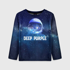Детский лонгслив 3D с принтом Deep Purple Whoosh! в Тюмени, 100% полиэстер | длинные рукава, круглый вырез горловины, полуприлегающий силуэт
 | 2020 | cover | deep | galaxy | hard | logo | metal | music | new album | purple | rock | space | whoosh | дип | звезды | космонавт | космос | легендарная | легендарный | лого | метал | музыка | новый альбом | обложка | пепл | перпл | рок |