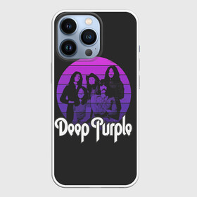 Чехол для iPhone 13 Pro с принтом Deep Purple в Тюмени,  |  | Тематика изображения на принте: album | deep | hard | metal | purple | rock | альбом | британия | группа | метал | рок | хард | хеви