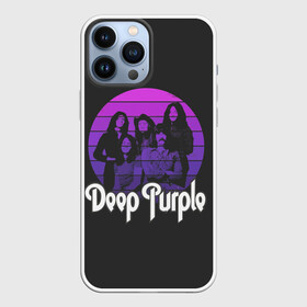 Чехол для iPhone 13 Pro Max с принтом Deep Purple в Тюмени,  |  | Тематика изображения на принте: album | deep | hard | metal | purple | rock | альбом | британия | группа | метал | рок | хард | хеви