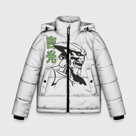 Зимняя куртка для мальчиков 3D с принтом Yoshimitsu Tekken в Тюмени, ткань верха — 100% полиэстер; подклад — 100% полиэстер, утеплитель — 100% полиэстер | длина ниже бедра, удлиненная спинка, воротник стойка и отстегивающийся капюшон. Есть боковые карманы с листочкой на кнопках, утяжки по низу изделия и внутренний карман на молнии. 

Предусмотрены светоотражающий принт на спинке, радужный светоотражающий элемент на пуллере молнии и на резинке для утяжки | game | jin | king | playstation | samurai | teken | tekken | yoshimitsu | боец | джин | ёсимицу | ёшимитсу | ёшимицу | железный | игра | иерглифы | йошимитсу | йошимицу | кинг | кулак | олдскул | плэйстэйшн | самурай | текен | теккен