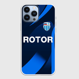 Чехол для iPhone 13 Pro Max с принтом РОТОР Волгоград в Тюмени,  |  | fc | football club | rotor | rotor volgograd | sport | vlg | volgograd | волгоград | ротор | ротор волгоград | униформа | фирменые цвета | фк | форма | футбольная | футбольная форма ротор