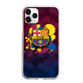 Чехол для iPhone 11 Pro Max матовый с принтом Barcelona в Тюмени, Силикон |  | barcelona | barselona | futbol club | барса | барселона | лионель месси | люблю футбол | месси | сине гранатовые | фанат | фк барселона | форма | форма игроков | футбол | футбольный клуб | эмблема | эмблема клуба