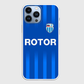 Чехол для iPhone 13 Pro Max с принтом РОТОР Волгоград в Тюмени,  |  | fc | football club | rotor | rotor volgograd | sport | vlg | volgograd | волгоград | ротор | ротор волгоград | униформа | фирменые цвета | фк | форма | футбольная | футбольная форма ротор