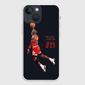 Чехол для iPhone 13 mini с принтом MICHAEL JORDAN в Тюмени,  |  | jordan | michael | michael jordan | nba | баскетбол | баскетболист | джордан | защитник | майкл | майкл джордан | нба