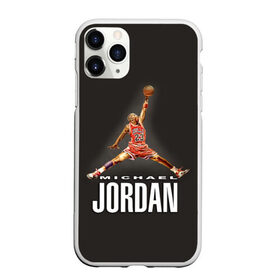 Чехол для iPhone 11 Pro Max матовый с принтом MICHAEL JORDAN в Тюмени, Силикон |  | Тематика изображения на принте: jordan | michael | michael jordan | nba | баскетбол | баскетболист | джордан | защитник | майкл | майкл джордан | нба