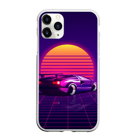 Чехол для iPhone 11 Pro матовый с принтом Ретро Футуризм в Тюмени, Силикон |  | cyberpunk | lamborgini | retrowave | vaporwave | закат | киберпанк | лмборгини | машина | машина в закате | машина на фоне заката | ночь | ретро | ретро футуризм