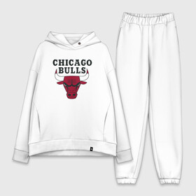 Женский костюм хлопок Oversize с принтом Chicago Bulls в Тюмени,  |  | jordan | michael | michael jordan | баскетбол | джордан | майкл | стиль