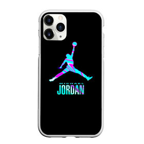 Чехол для iPhone 11 Pro матовый с принтом Jordan в Тюмени, Силикон |  | jordan | michael | nba | баскетбол | джорданмайкл | игра | легенда | майкл джордан | мяч | неон | футбол