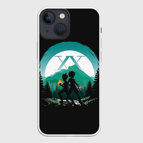 Чехол для iPhone 13 mini с принтом HH в круге бирюзовом в Тюмени,  |  | alluka | anime | chrollo | gon | hisoka | hunter | hunter x hunter | hxh | japan | kalluto | killua | kurapika | lucilfer | x | аниме | гон | куроро | люцифер | мульт | охотник | х | хисока | япония